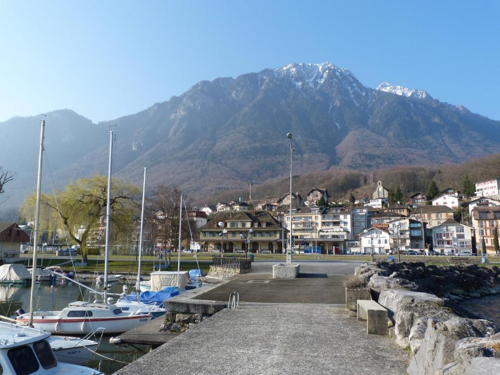 Le Lacustre 4Th Floor Port-Valais Zewnętrze zdjęcie